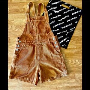 BDG Urban Outfitters Corduroy Short Overalls, 28